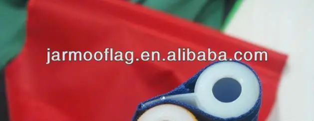 custom mini golf flags with eyelets