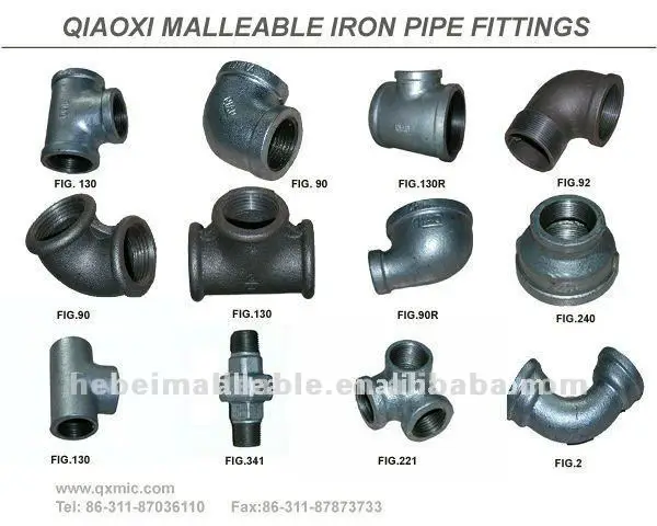 65mm reducing hexagon bushes malleable iron pipe fitting