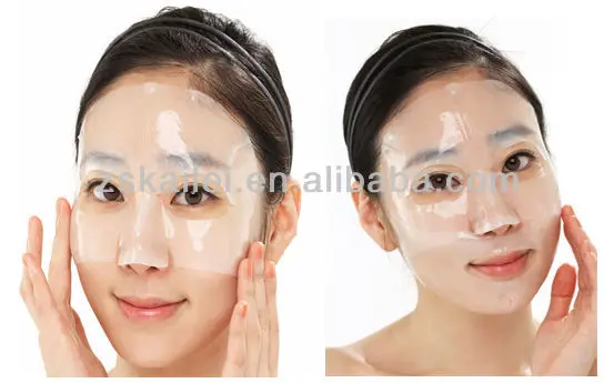 Facial hydrogel mask for plastic surgeons