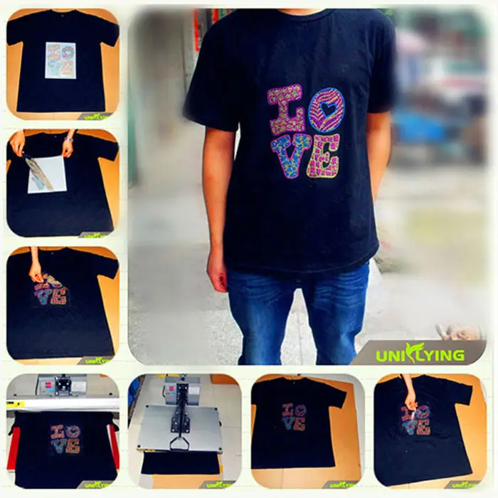 Dance cheer rhinestone studded heat transfers