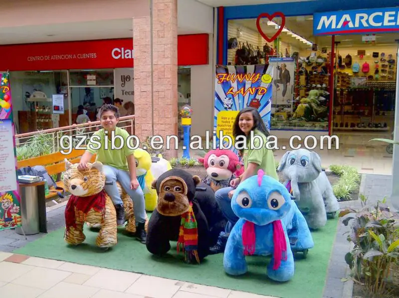 coin operated animal rides in Ecuador