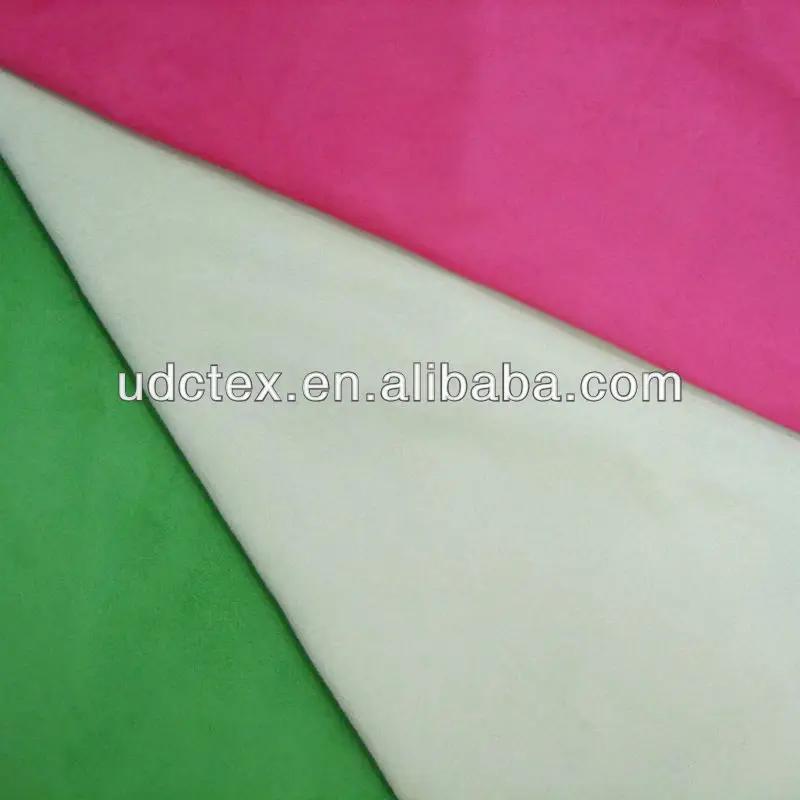 faux suede fabric for home textile