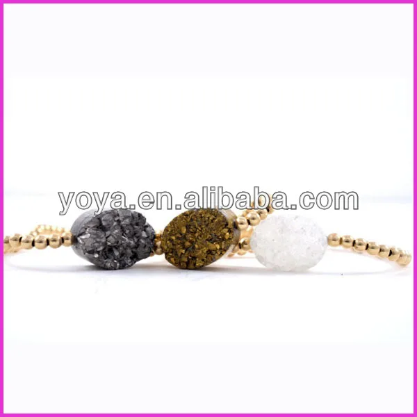 Hot Sale Small Beaded Druzy Bracelet.jpg