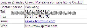 malleable iron pipe fitting brand