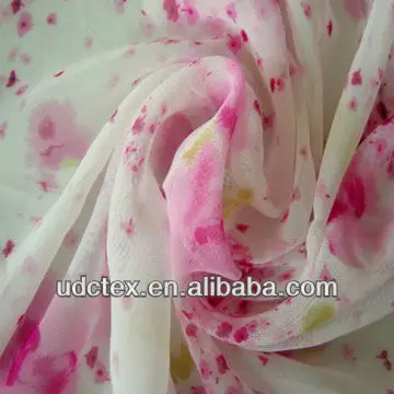 Polyester chiffon fabric