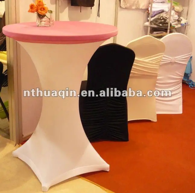 party function 100 polyester bistro table cover banquet cocktail