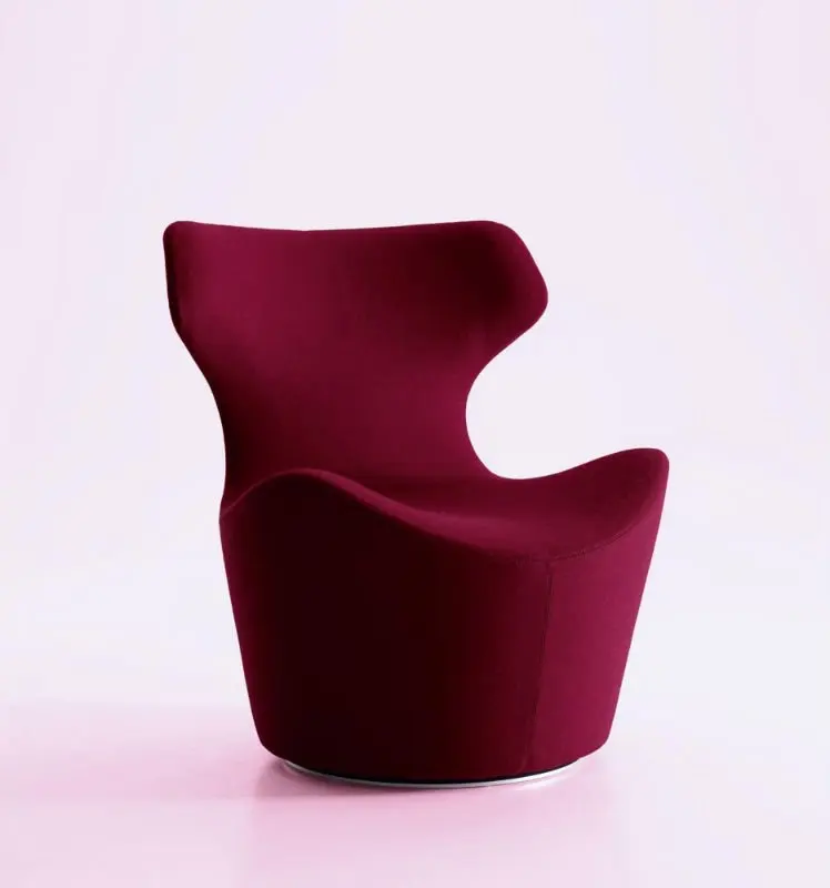 Comfy wood and modern fabric chairs.jpg