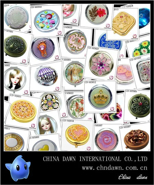 fashionable cosmetic pocket mirror cosmetic CD-MY049