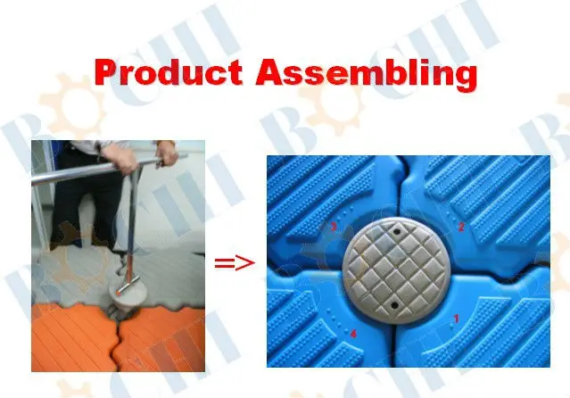 China Safe Plastic Wholesale HDPE Ship Used Floating Docks Sale