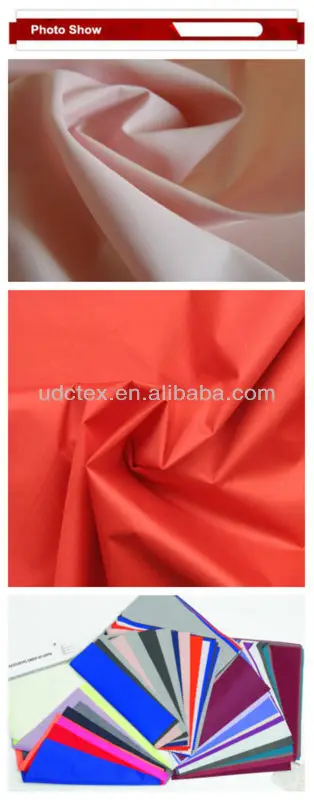 polyester waterproof pongee fabric