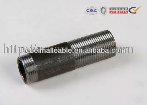 high quality carbon steel pipe fittings long screwed nipple
