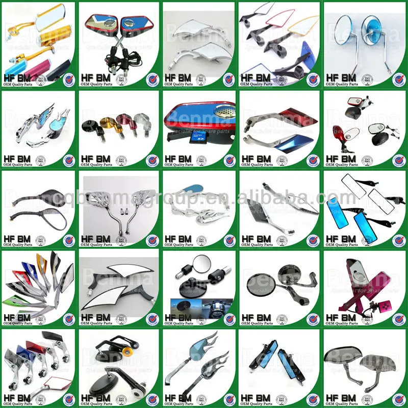 Motorcycle Convex Mirror, Scooter mirros, Motorcycle rear view side mirrors