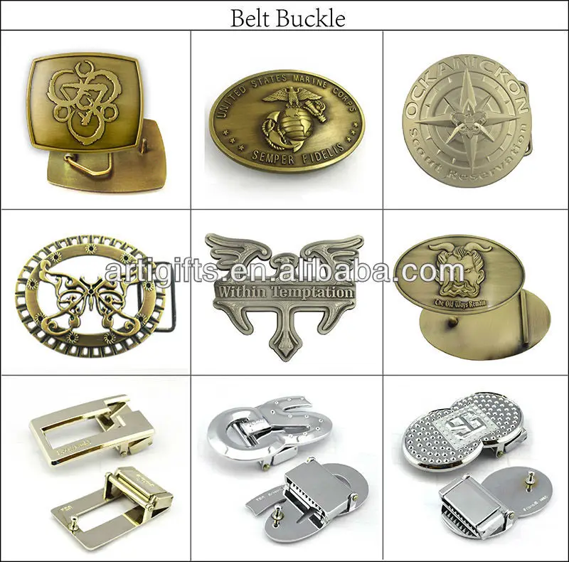 Best quality metal custom solid brass belt buckles for belt