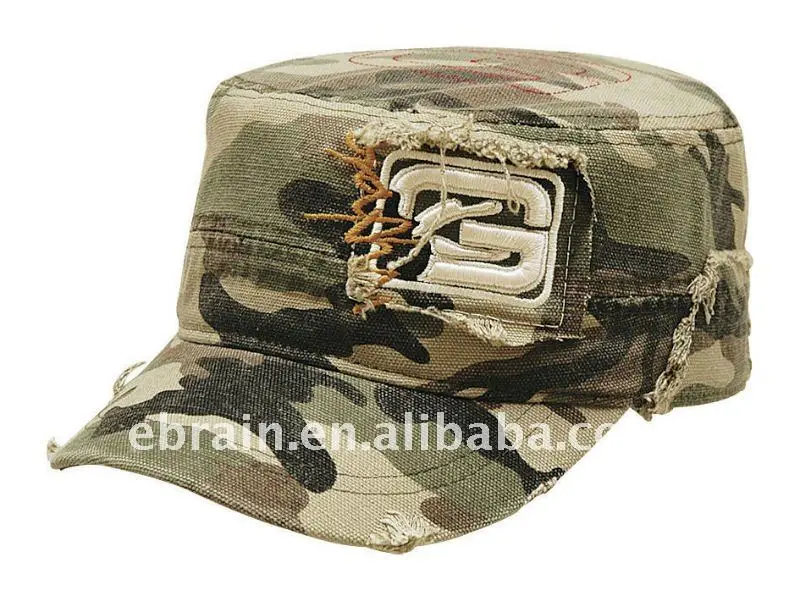 Blue Jean Army Cap