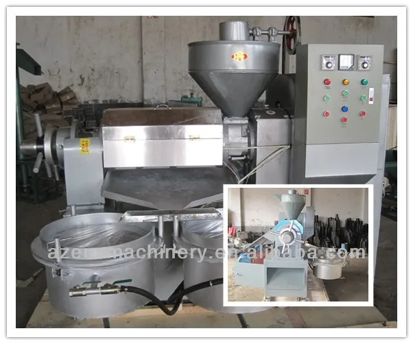 Full automatic mustard oil manufacturing machine / small cold press oil machine maker