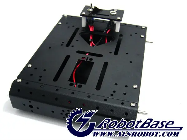 RB-13K053 4WD Aluminum Mobile Robot Car Metal Motor (1)