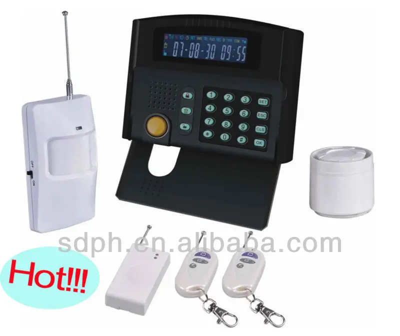 Gsm Sms& Voice Dialing Lcd Display Keypad Gsm Wireless Security Tamper
