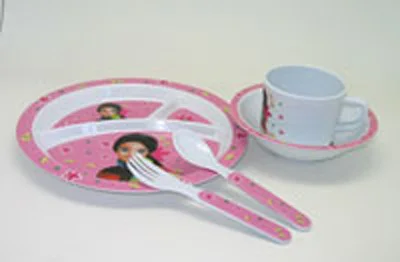 2016 best selling melamine dinnerware lunch box with time lock box