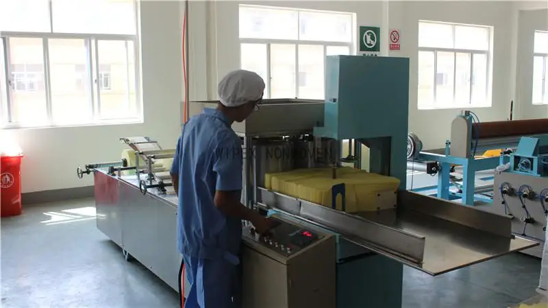 spunlace nonwoven disposable dish dry wiper roll