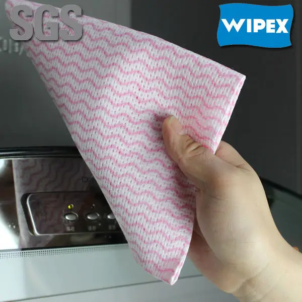 good quality spunlace nonwoven disposable dry kitchen cloth and dish cloth
