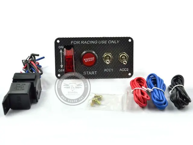 Racing Ignition Switch Panel Type B 3