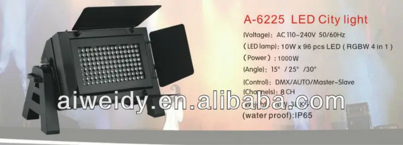 Professional stage lighting color change light led city color light for sale