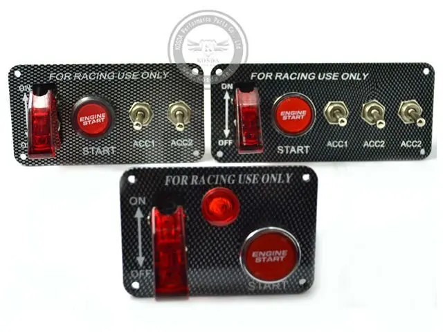 Racing Ignition Switch Panel