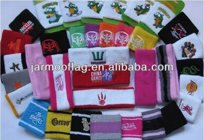 promotional sports personalized sweatbands