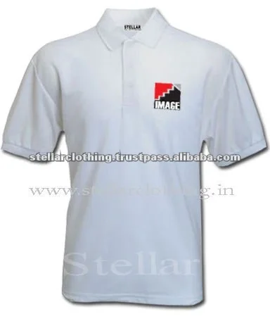 100% cotton Collar T-shirt - Image - White.jpg