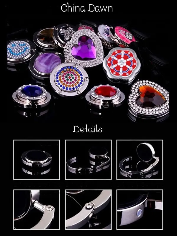 Handbag shape Metal foldable bag charms/bag hook CD-BH110