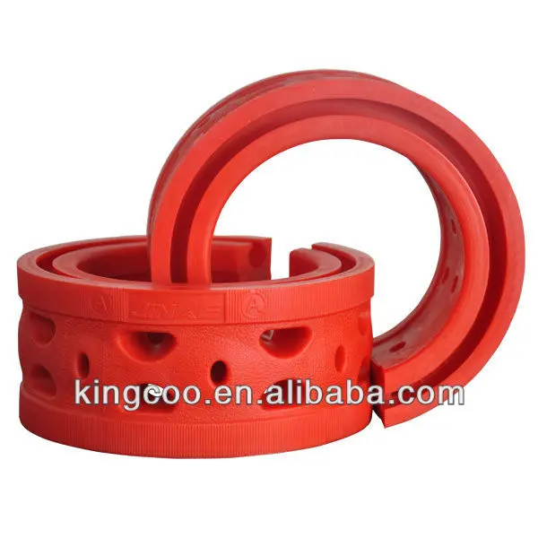 A coil spring protection jinke car spring red cushion rubber buffer