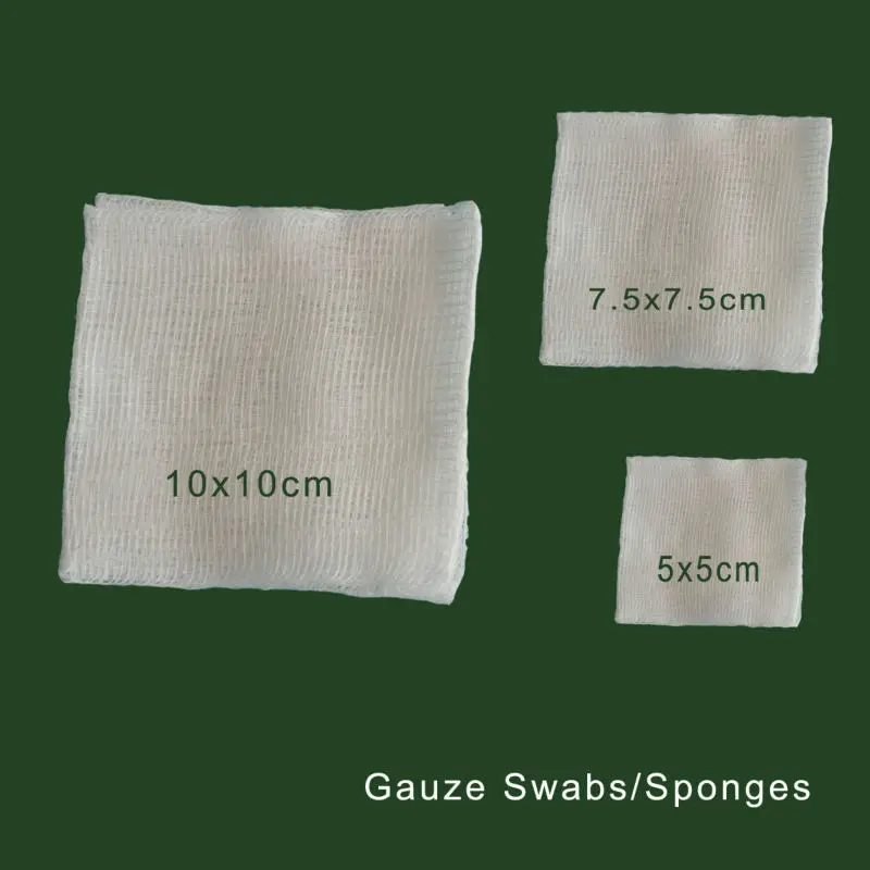 CE,FDA,ISO13485 Approved Medical X-ray Detectable Cotton Gauze Swab/Sponge