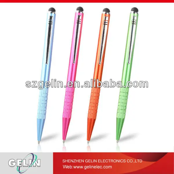 2014 New Design promotional touch ball pen