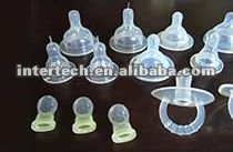 Feeding nipple molds