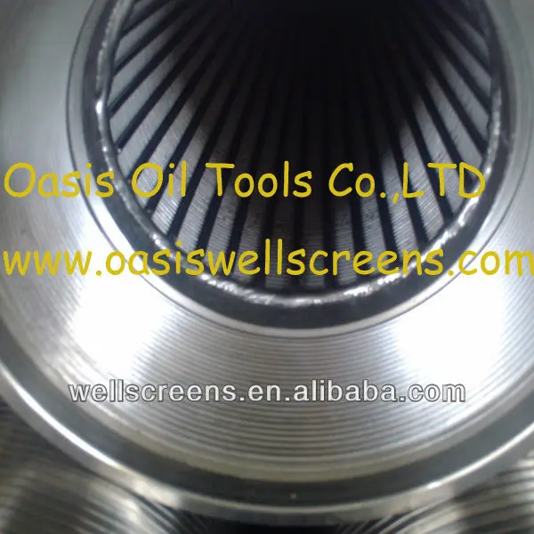 stainless steel water well screens/water well casing screens