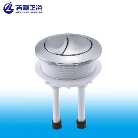 High quality 38mm double round push button for toilet flush valve