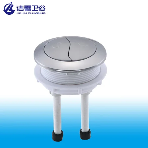 High quality 38mm double round push button for toilet flush valve