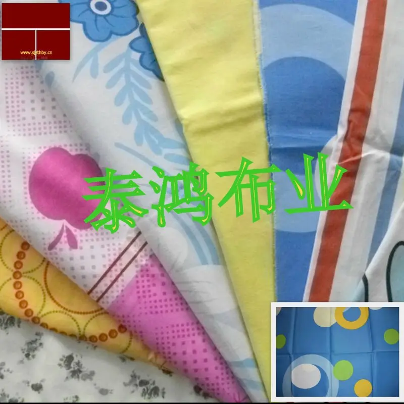 plain and printed bedsheet materials of width 100/110 inches