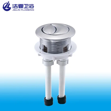 High quality 38mm double round push button for toilet flush valve