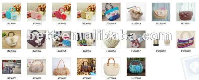 fashion mini straw bags