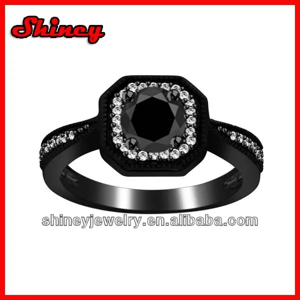 various color cz and plating Pure Sterling Silver CZ x Criss Cross Long Ring