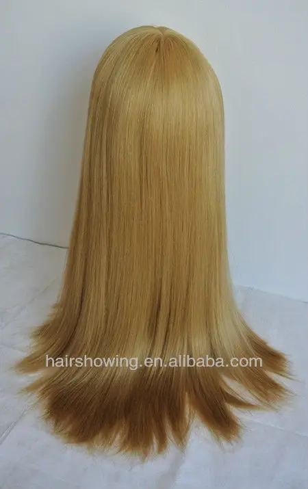 blond,messy blond human hair wig for white women