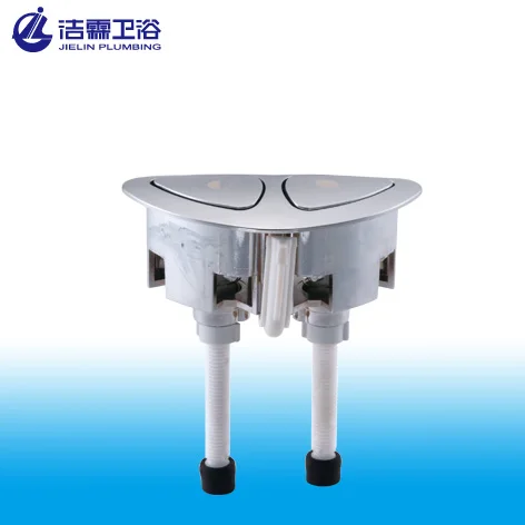 High quality 38mm double round push button for toilet flush valve