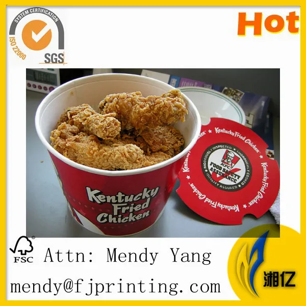 Wholesale Plain Fried Chicken Buckets Paper Containers Buy Roast