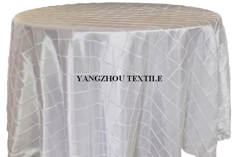 taffeta pintuck table cloth