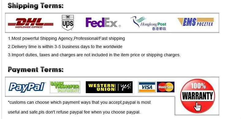 payment terms