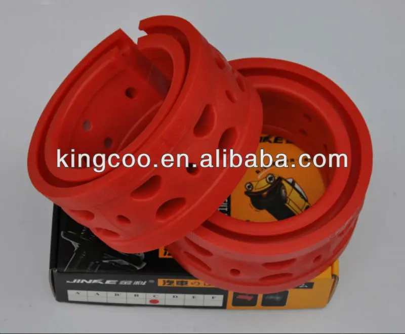 Cushion buffer to protect car suspension system rubber spring damper