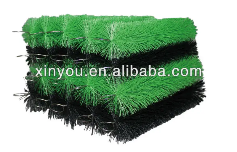 gutter brush,black and green