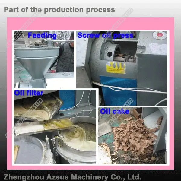 Automatic palm oil presser /mini oil press machine