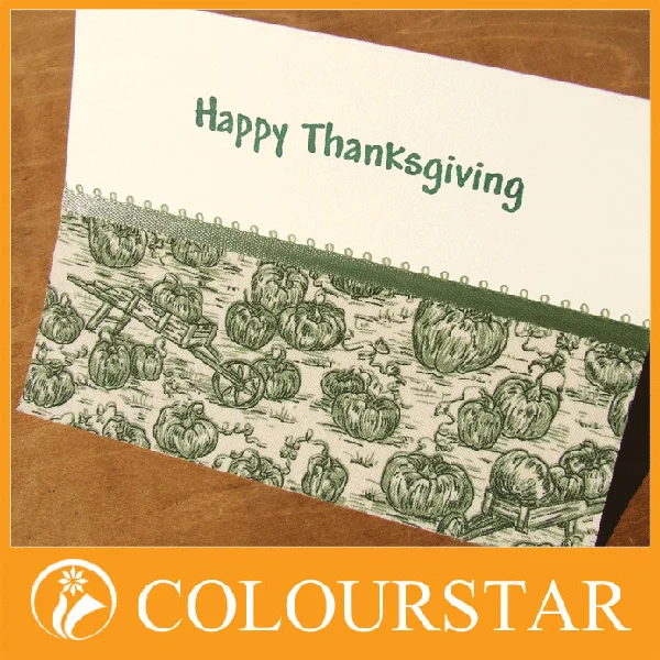 nice design with low price greeting cards with envelop